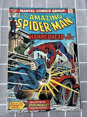 Buy #130 OfThe Amazing Spider-Man, N/M- Cond. Hammerhead Spider-rmobile • 71.15£