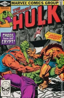 Buy Incredible Hulk #257D FN 1981 Stock Image • 8.30£
