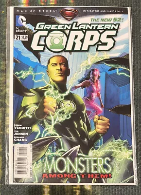 Buy Green Lantern Corps #21 2013 DC Comics New  52 Sent In A Cardboard Mailer • 3.99£