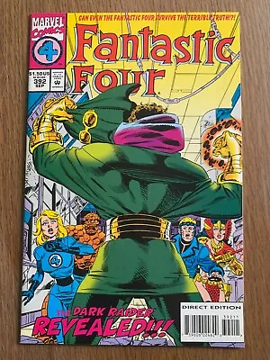 Buy Fantastic Four #392 - The Dark Raider Revealed (Marvel Sept. 1994)  • 2.76£