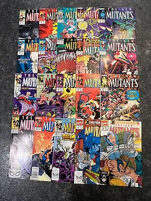 Buy New Mutants, Vol. 1 #63A-70A,73A-76A,79A-84A,96A-97A (1988-91, Marvel) Lot X20 • 31.53£