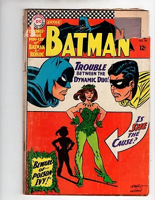 Buy DC Comics Batman Volume 1 Book #181 1966 Lower Grade 1st Poison Ivy With Poster • 171.89£