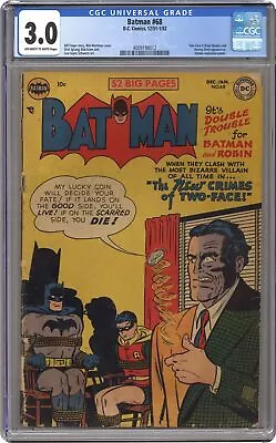 Buy Batman #68 CGC 3.0 1952 4009198012 • 635.38£