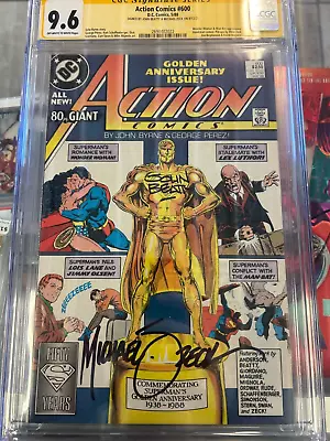 Buy Action Comics #600 Autographed John Beatty And Michael Zeck Graded 9.6 • 92.07£