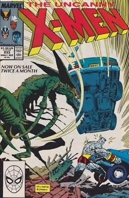 Buy Uncanny X-Men (1963) # 233 (7.0-FVF) Slightly Discolored 1988 • 4.95£