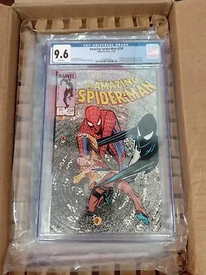 Buy Amazing Spider-Man #258 White Pages 1984 Costume Symbiote CGC 9.6 NM+ Venom • 77.48£