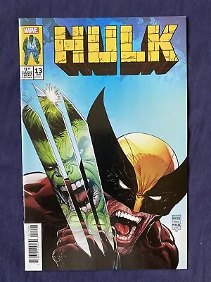 Buy Hulk #13 (steve Mcniven Classic Homage Variant) Bagged & Boarded • 6.45£