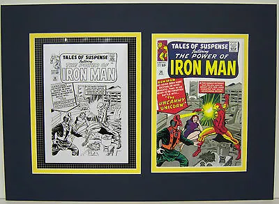 Buy Production Art JACK KIRBY Tales Of Suspense #56 Matted W/cover Print • 140.50£