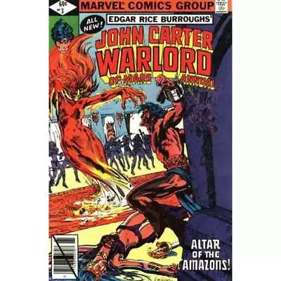 Buy John Carter: Warlord Of Mars (1977 Series) Annual #3 In VF Minus. [p@ • 4.30£