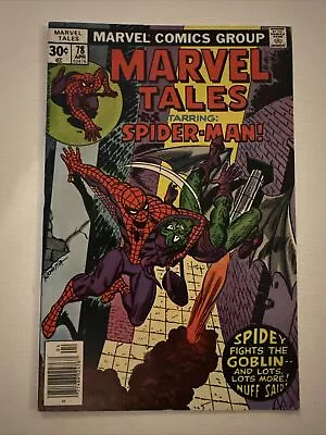 Buy Marvel Tales Spider-Man #78 1977 VFINE (7.5) Reprint ASM #97 • 4.75£