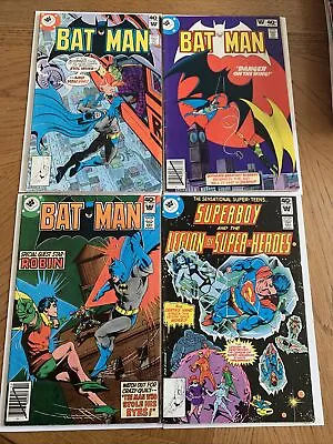 Buy Batman #314,315,316🔑+ STLOSH 31/ Whitman Variants/ HTF/ 4 Book Lot • 23.70£