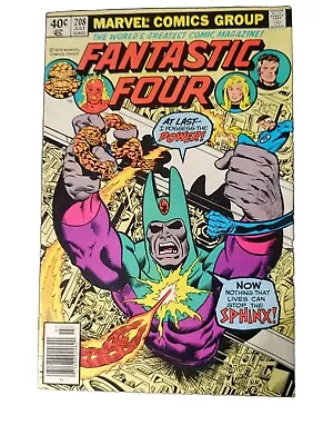 Buy Fantastic Four #208 | Marvel July 1979 | 1st Full Champions Of Xandar | Newstand • 8.06£