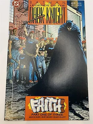 Buy Batman : Legends Of The Dark Knight #21 Faith Dc Nm 1991 • 1.99£