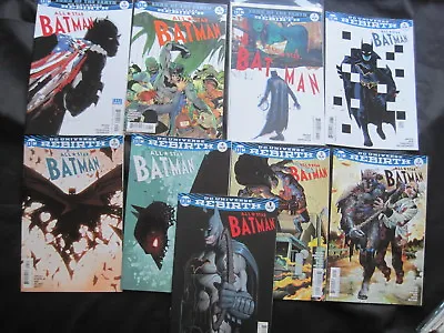 Buy ALL STAR BATMAN Issues 1,2,3,4,5,6,7,8,9. DC UNIVERSE REBIRTH 2016 SERIES.SNYDER • 26.99£