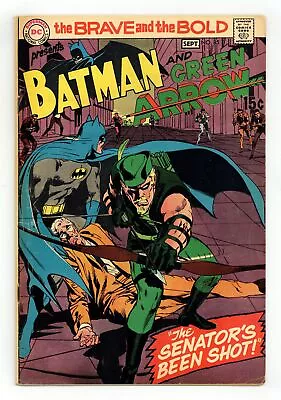 Buy Brave And The Bold #85 VG- 3.5 1969 1st App. New Green Arrow Costume • 30.38£
