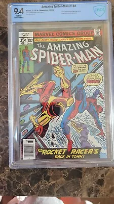 Buy Amazing Spider-Man #182 CBCS GRADED 9.4 - RARE - 1st App. Jackson Wheele • 80.42£