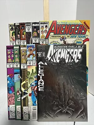 Buy Lot Of 11- The Avengers 290-292, 298-303, 368 & 369 Marvel Comics • 30.53£