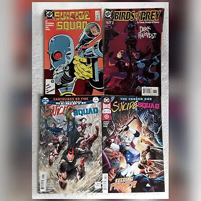 Buy Job Lot SUICIDE SQUAD #6 10/8 + #17,#34,BIRDS OF PREY #77 DC Comics Harley Quinn • 7.99£