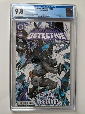 Buy Detective Comics #1034 2021 CGC Graded 9.8 • 80.06£