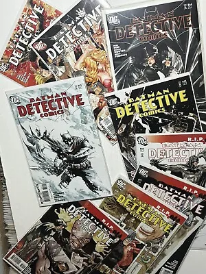 Buy DETECTIVE COMICS #841-849 (VF+/NM-) • DC Comics 2008 • Batman Catwoman Hush • 15.28£