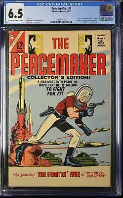 Buy Peacemaker #1 - Charlton Comics 1967 CGC 6.5 1 Page Bio And Photo Of Pat Boyette • 238.20£