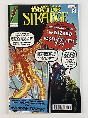 Buy Death Of Doctor Strange #5 (2022) Strange Tales #110 Homage Variant | Marvel • 2.55£