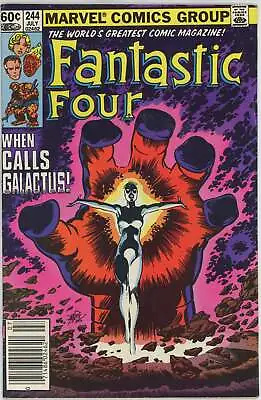 Buy Fantastic Four #244 (1962) - 6.0 FN *1st App Frankie Raye Nova* Newsstand • 28.77£