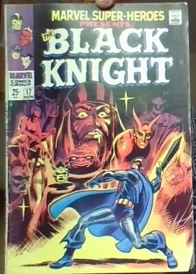 Buy Marvel Superheroes #17 November 1968 Black Knight Origin Story • 35£