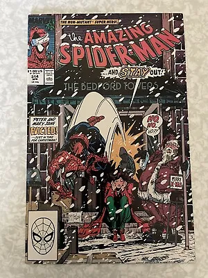 Buy Amazing Spider-Man (1963) #314 Todd McFarlane Christmas Cover & Art NM • 15.82£
