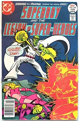 Buy SIGNED BY JIM SHOOTER - Superboy & The Legion Of Super-Heroes #224  • 6.32£