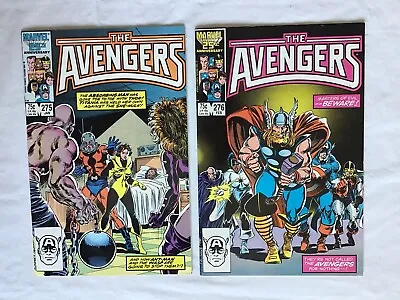 Buy The Avengers #275 Ant-Man &The Wasp & #276 Thor Returns Stern/Buscema*HIGH*Gra🤯 • 9.29£