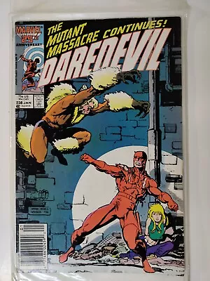 Buy Daredevil #238 January 1986 Appearance Of Sabertooth  • 8.03£