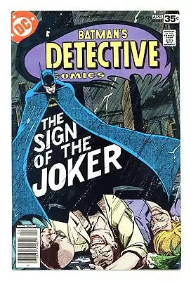 Buy Detective Comics #476 Survey Insert Variant VG+ 4.5 1978 • 40.99£