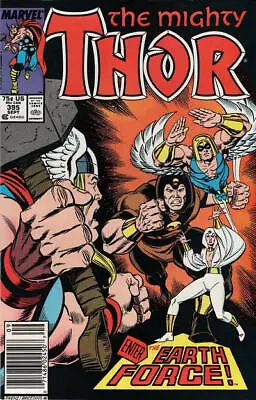 Buy Thor #395 (Newsstand) VF; Marvel | 1st Appearance Earth Force - We Combine Shipp • 9.48£