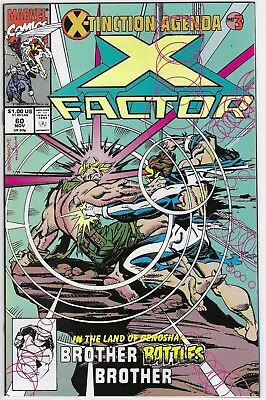 Buy X-FACTOR 60 NM 1990 X-TINCTION AGENDA X-MEN NEW MUTANTS 1986 1st SERIES • 3.15£