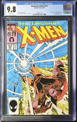 Buy 1987 Marvel Comics #221 Uncanny X-Men 1st Appearance Mister Sinister CGC 9.8 • 219.87£