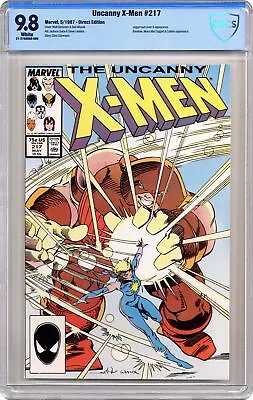 Buy Uncanny X-Men #217D CBCS 9.8 1987 21-276A08A-006 • 68.85£