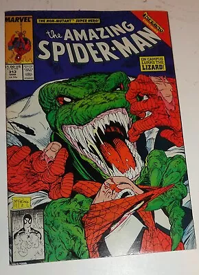 Buy Amazing Spider-man #313 Mcfarlane Classiclizard Glossy 8.0-9.0 1989 • 27£