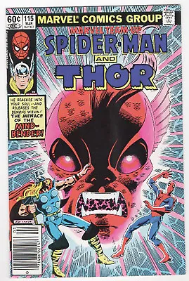 Buy 1982-- Marvel Team-up Featuring Spider-man And Thor  (#115)--vf+ • 6.84£