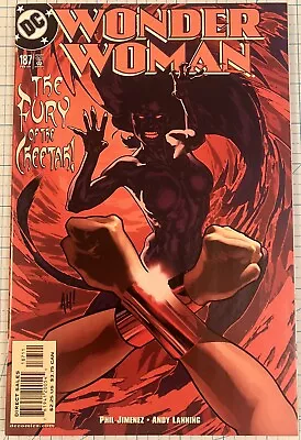 Buy Wonder Woman #187 NM Adam Hughes Cover DC Comics 2003 Cheetah • 12.06£