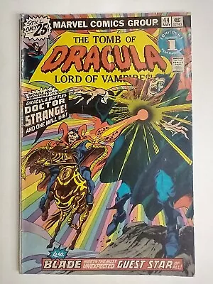 Buy Marvel Comics Tomb Of Dracula 44 Meets Doctor Strange; Blade Meets Hannibal King • 26.91£