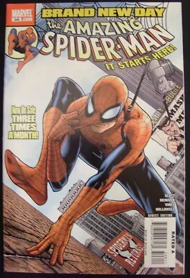 Buy Amazing Spider-man 546 Marvel Comic 1st App Mr Negative/jackpot Slott 2008 Vf/nm • 7.92£