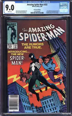 Buy Amazing Spider-man #252 Cgc 9.0 White Pages // 1st App Black Suit Marvel 1984 • 199.88£