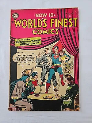 Buy World's Finest #73  1954 DC Comics  • 150.92£