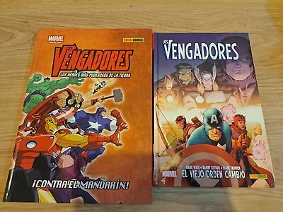 Buy Marvel Los Vengadores Comic Book Bundle Hardcover  Avengers In Spanish • 3.99£