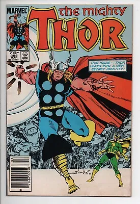 Buy The Mighty Thor 365 Marvel Comic Book 1985 1st Full Throg Frog Key Issue • 15.82£