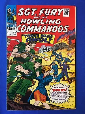 Buy Sgt. Fury And His Howling Commandos #42 FN/VFN (7.0) MARVEL ( Vol 1 1967) (C) • 16£