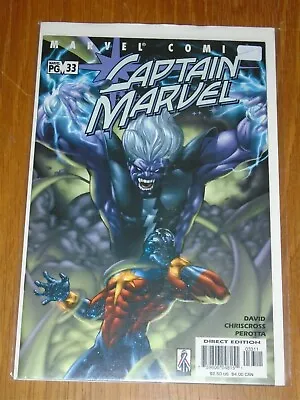Buy Captain Marvel #33 Marvel Comics August 2002 • 2.64£