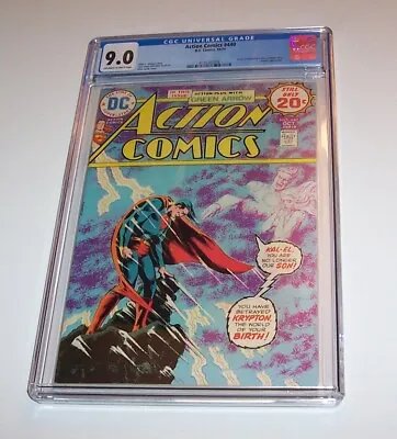 Buy Action Comics #440 - DC 1974 Bronze Age Issue - CGC VF/NM 9.0 - Nick Cardy Cover • 60.24£
