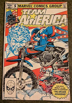 Buy Team America #5 - Comic Book - Original 1st Printing - 1982 - Marvel • 6.37£